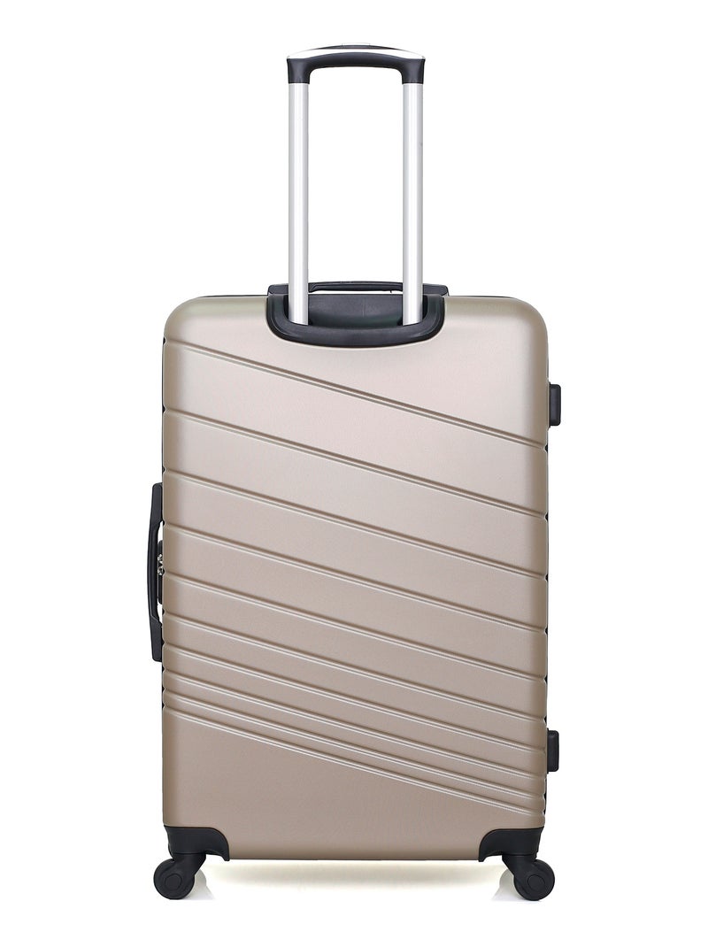 Lot de 2 - Valises grand format et cabine TIGRE Beige - Kiabi