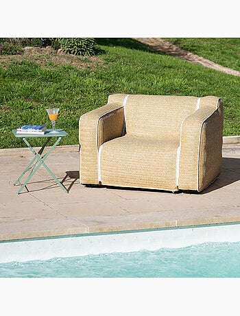 Lot de 2 accoudoirs gonflables pour fauteuil modulable extérieur FORMENTERA