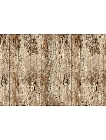 Lot de 2 adhésifs décoratifs pour meuble effet bois vieilli