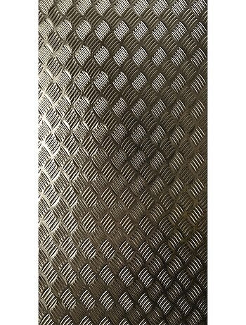 Lot de 2 adhésifs décoratifs pour meuble effet métallique
