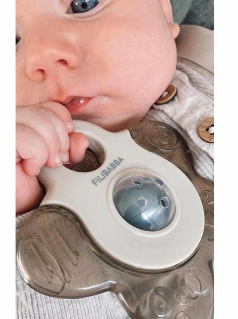 Lot de 2 anneaux de dentition réfrigérants Étoiles Filibabba Rose - Kiabi