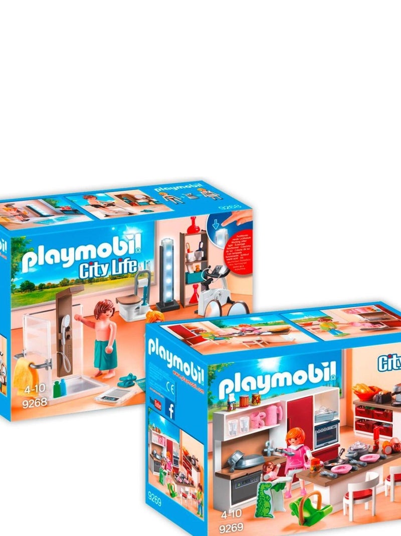 Lot de 2 articles City Life 9268+9269 N/A - Kiabi