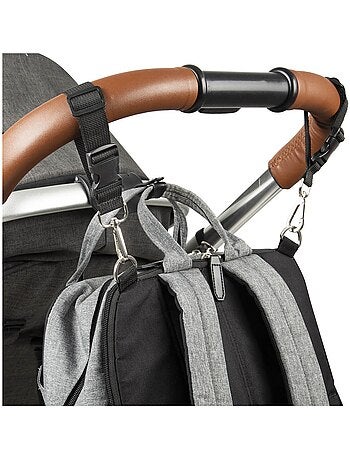 Lot de 2 attaches poussette universelles pour sac à langer