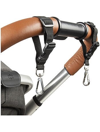 Lot de 2 attaches poussette universelles pour sac à langer
