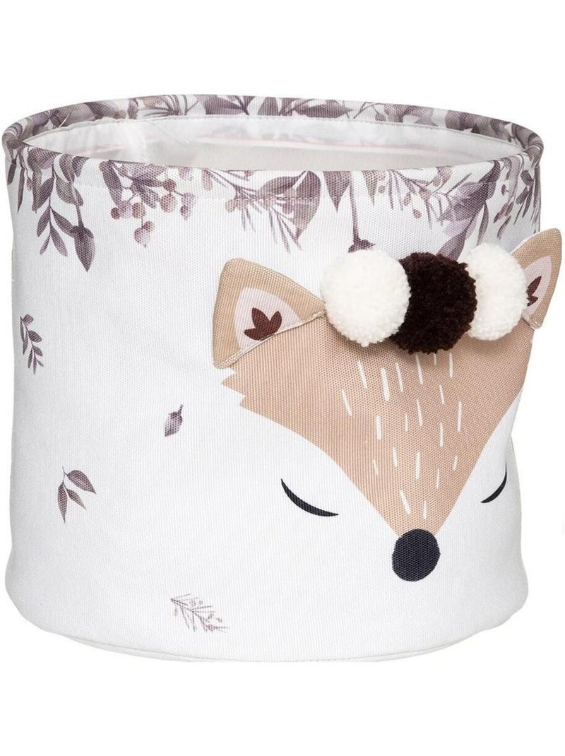 Lot de 2 bacs de rangement Renard Blanc - Kiabi