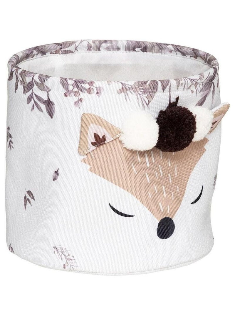 Lot de 2 bacs de rangement Renard Blanc - Kiabi