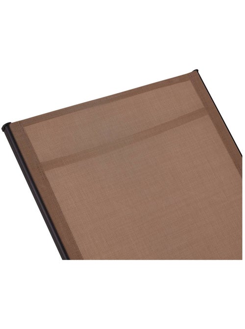 Lot de 2 Bains de soleil en métal avec accoudoirs - Kiabi Lot de 2 Bains de soleil en métal avec accoudoirs - Kiabi