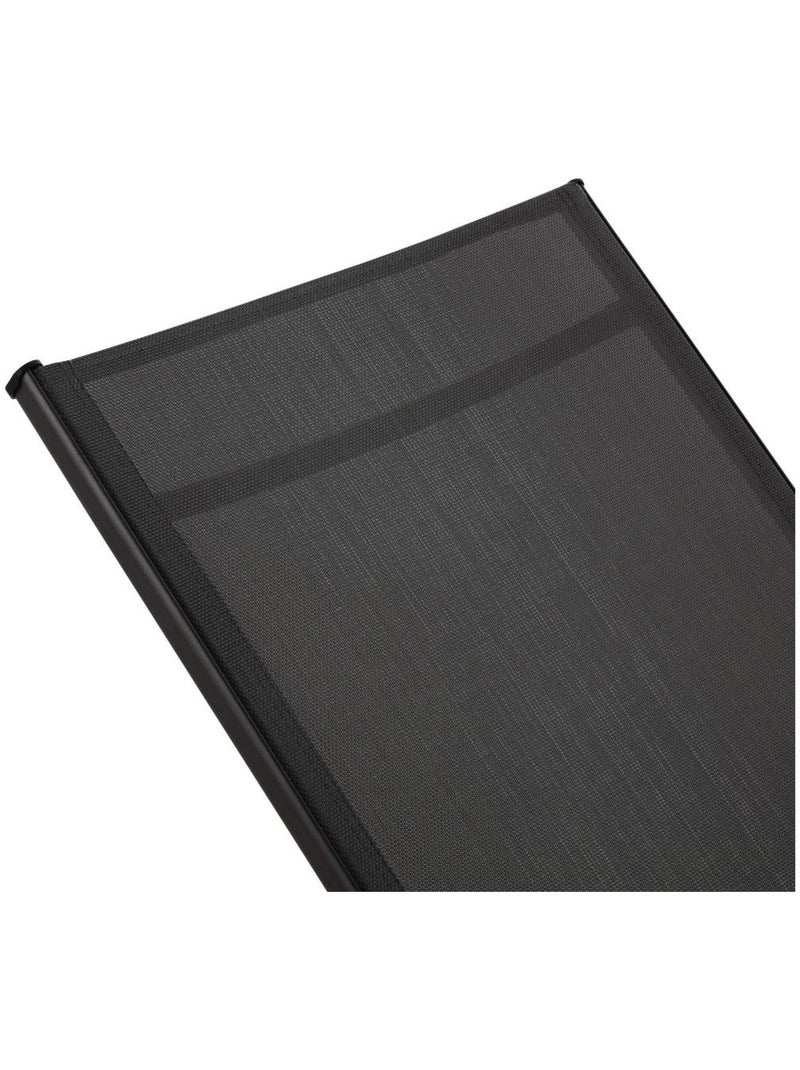 Lot de 2 Bains de soleil en métal Gris - Kiabi