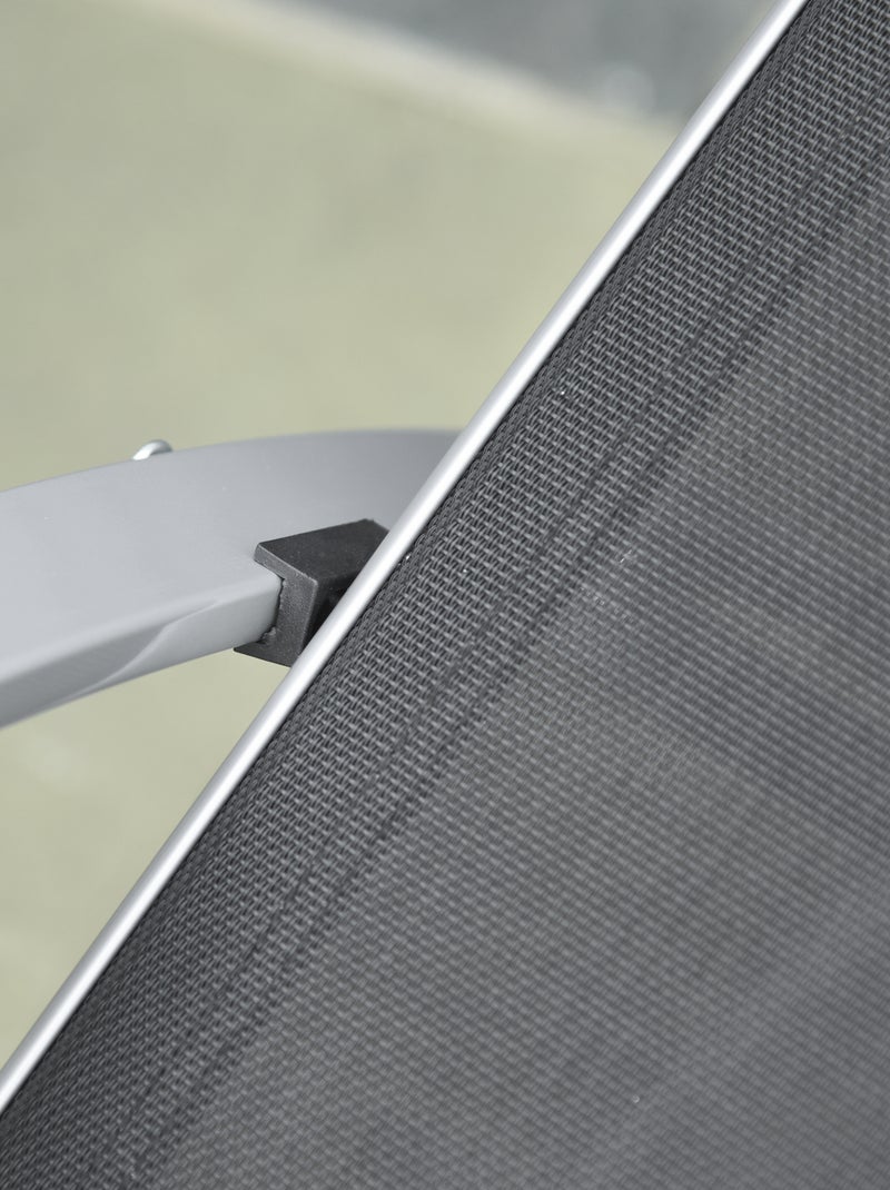 Lot de 2 bains de soleil Gris - Kiabi