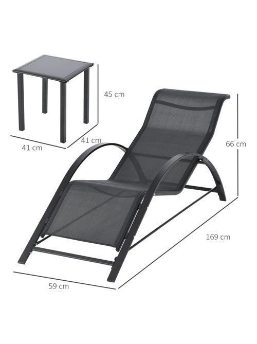 Lot de 2 bains de soleil - Kiabi Lot de 2 bains de soleil - Kiabi