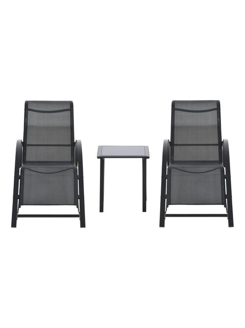 Lot de 2 bains de soleil - Kiabi Lot de 2 bains de soleil - Kiabi