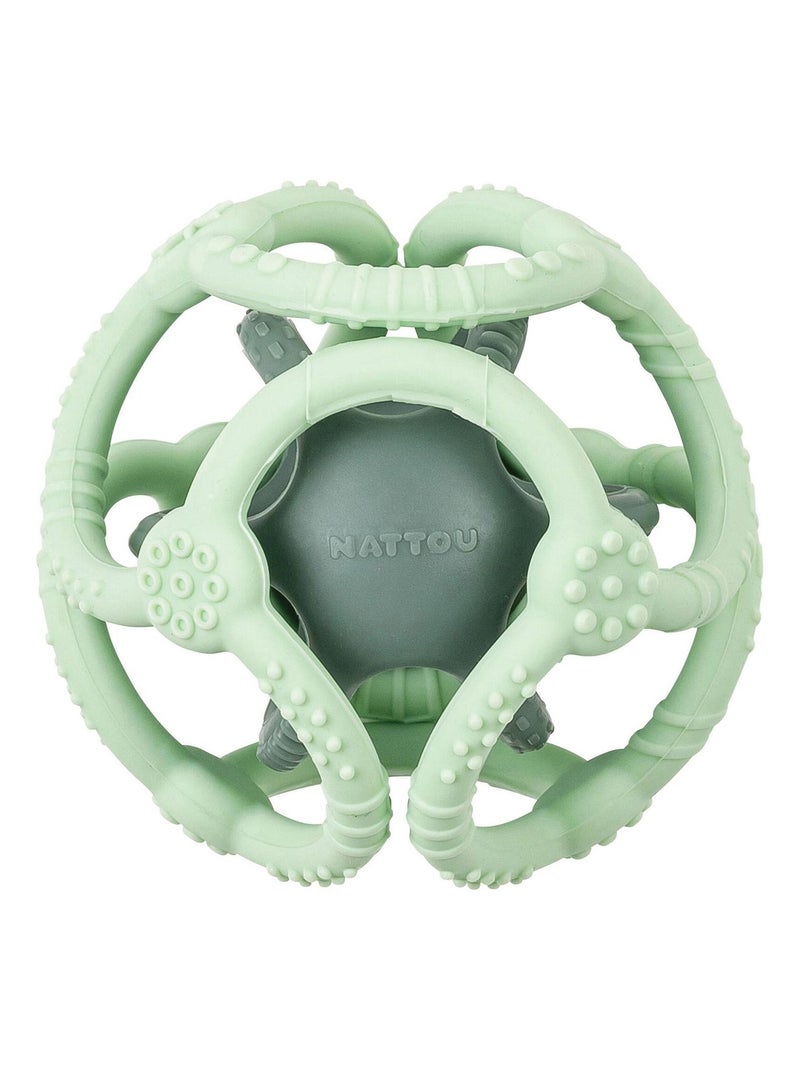 Lot de 2 balles encastrables en silicone vertes N/A - Kiabi
