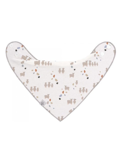 Lot de 2 bandanas avec col bénitier Tiny Farmer mouton bleu - Kiabi