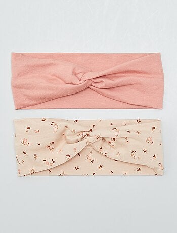 Headband chaud croisé - Beige - Kiabi - 4.00€