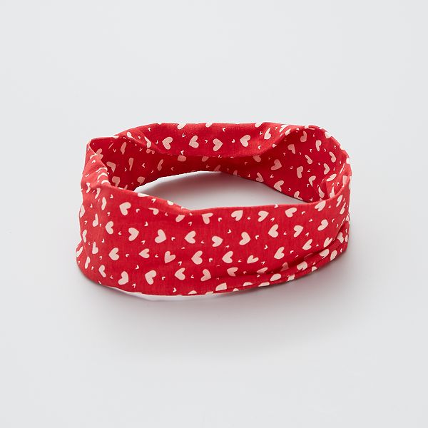 Lot De 2 Bandeaux Pour Les Cheveux Fille 3 12 Ans Rose Rouge Cœur Kiabi 4 00