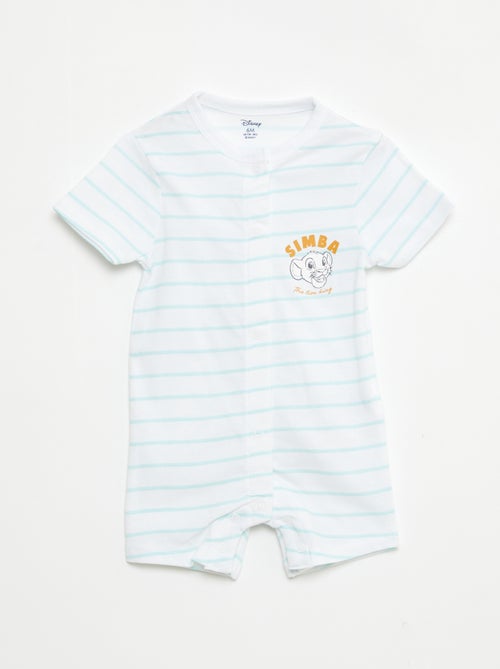 Lot de 2 barboteuses à manches courtes 'Disney' - Kiabi