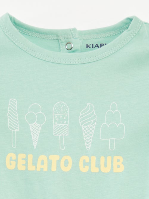 Lot de 2 barboteuses imprimées - Kiabi