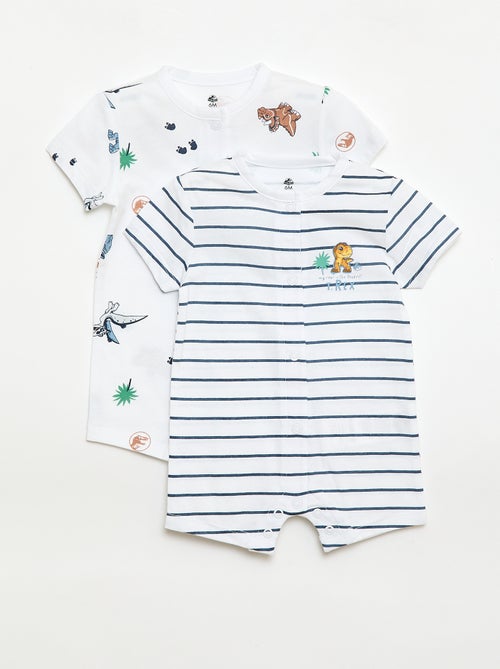 Lot de 2 barboteuses 'Jurassic World' - Kiabi