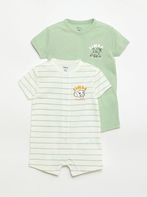 Lot de 2 barboteuses 'Simba' 'Disney' - Kiabi