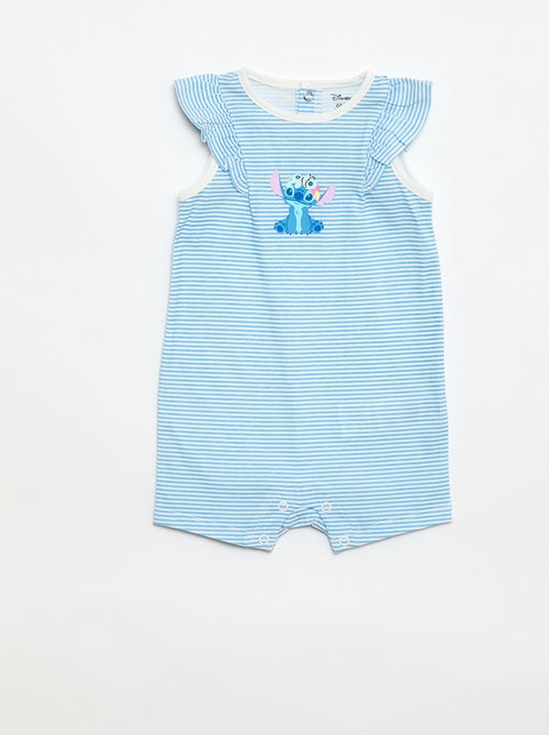 Lot de 2 barboteuses 'Stitch' 'Disney' sans manches - Kiabi