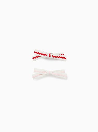 Lot de 2 Barrettes à Cheveux avec Rubans Grecs