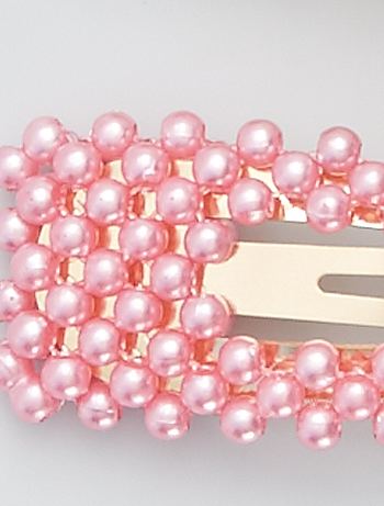 Lot De 2 Barrettes A Perles Fille 3 12 Ans Rose Kiabi 3 00