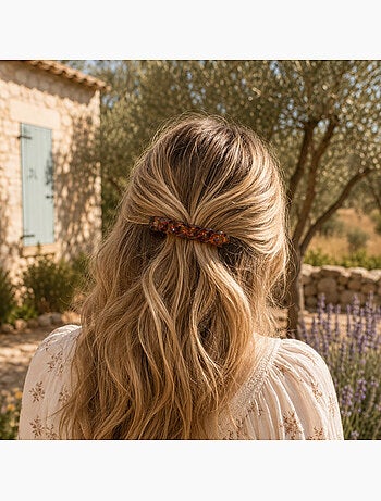 Lot de 2 barrettes cheveux à grands maillons
