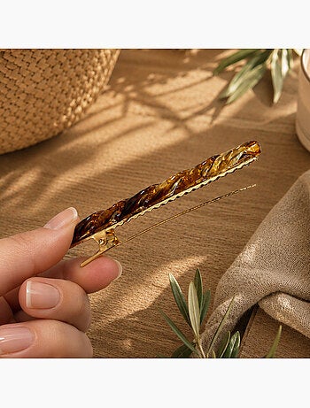 Lot de 2 barrettes cheveux à grands maillons