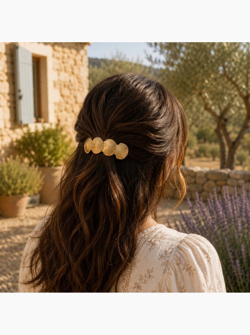 Lot de 2 barrettes cheveux motif coquillage - Kiabi