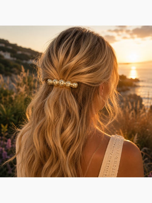 Lot de 2 barrettes cheveux motif coquillage - Kiabi