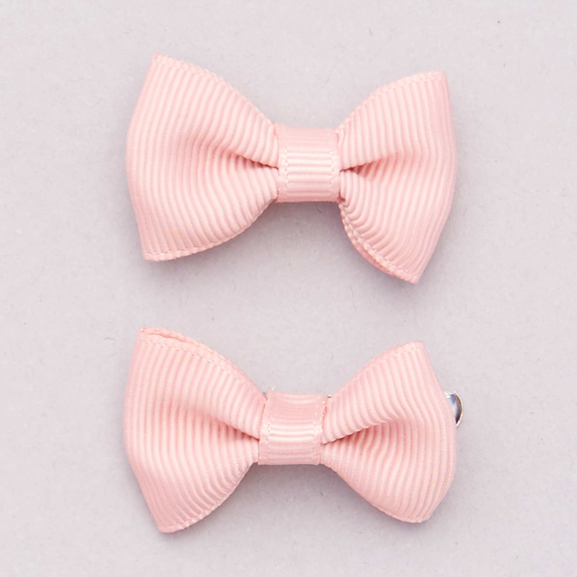 Lot de 2 barrettes nœud Fille 312 ans rose Kiabi 2,00€