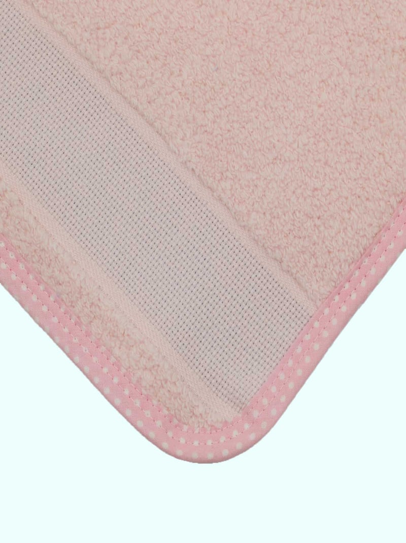 Lot de 2 bavoirs à broder avec toile aïda MAIDA Bleu Blanc - Kiabi