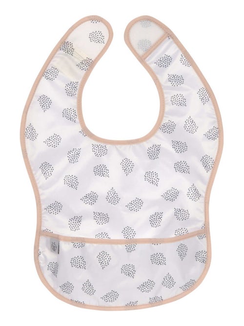 Lot de 2 bavoirs à poche Little Forest Lapin - Kiabi