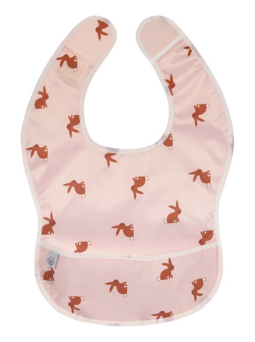 Lot de 2 bavoirs à poche Little Forest Lapin - Kiabi