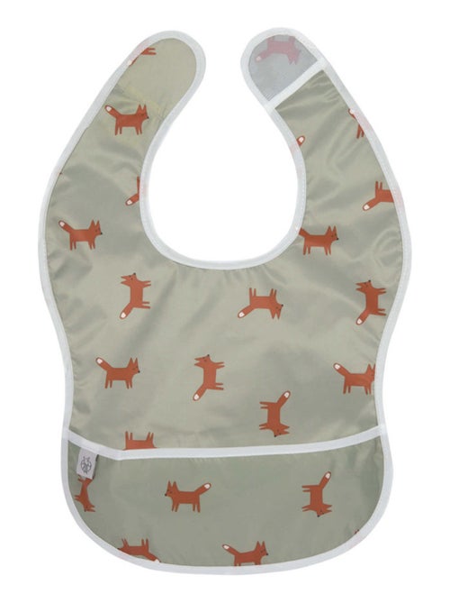 Lot de 2 bavoirs à poche Little Forest Renard - Kiabi
