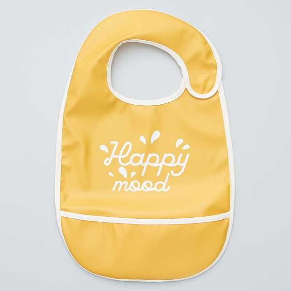 Lot De 2 Bavoirs Avec Recuperateur Bebe Fille Blanc Kiabi 6 00