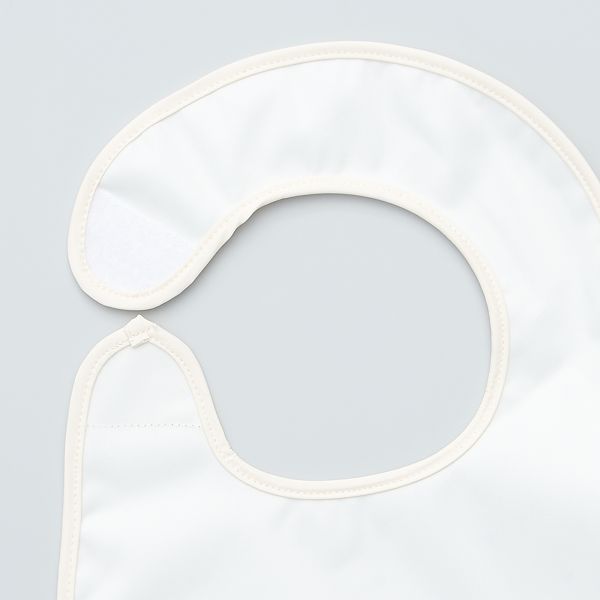 Lot De 2 Bavoirs Avec Recuperateur Bebe Fille Blanc Kiabi 6 00