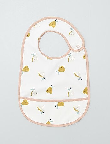 Lot de 2 bavoirs avec récupérateurs 'Baby Calin'