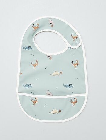 Lot de 2 bavoirs avec récupérateurs 'Baby Calin'