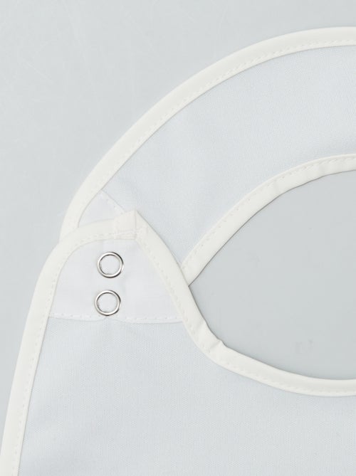 Lot de 2 bavoirs avec récupérateurs 'Baby Calin' - Kiabi