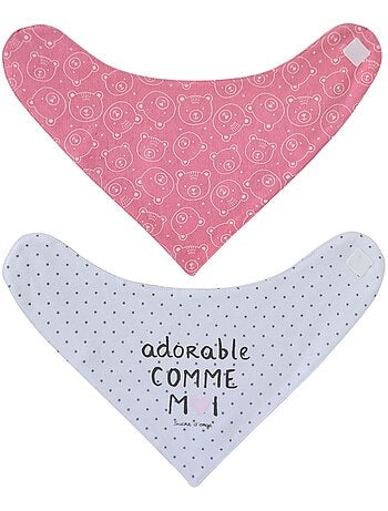 LOT DE 2 BAVOIRS BANDANA AMALIA