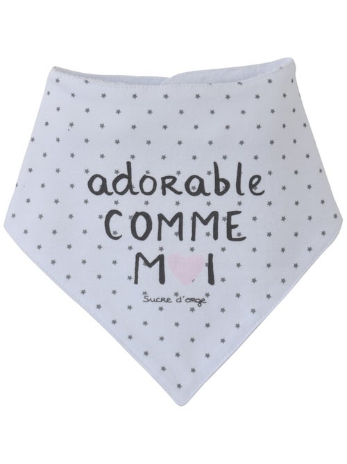 LOT DE 2 BAVOIRS BANDANA AMALIA - Kiabi