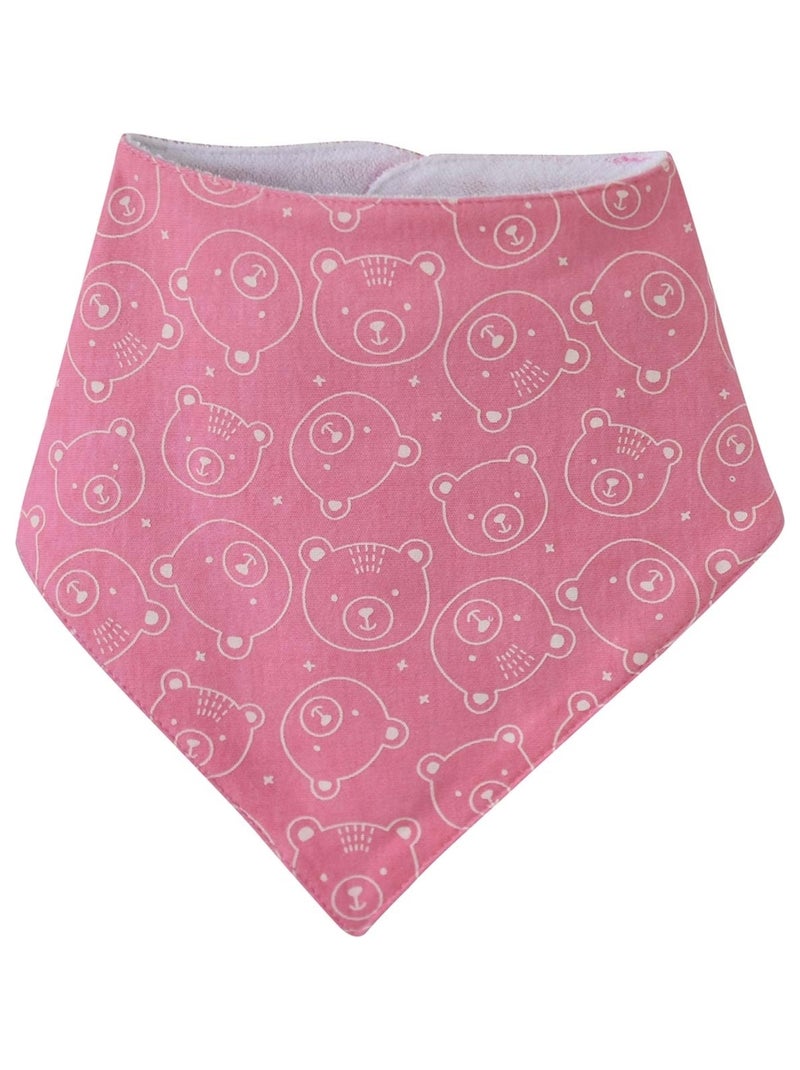 LOT DE 2 BAVOIRS BANDANA AMALIA Rose - Kiabi