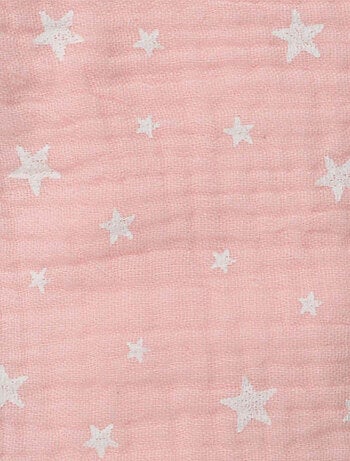Lot de 2 bavoirs bandana en gaze de coton
