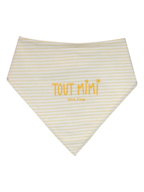 LOT DE 2 BAVOIRS BANDANA IBOLI MAILLE - Kiabi