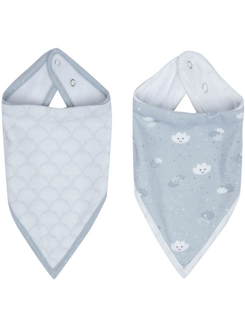 Lot De 2 Bavoirs Bandana Bébé Kenzi Studio – Édition Black History Month – Multicolore