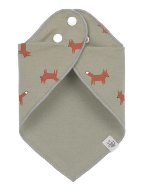 Lot de 2 bavoirs Bandanas 0-24 mois Little Forest Renard - Kiabi