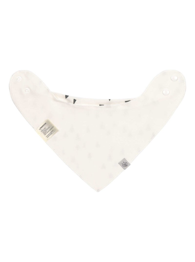Lot de 2 bavoirs Bandanas 0-24 mois Little Forest Renard Vert - Kiabi