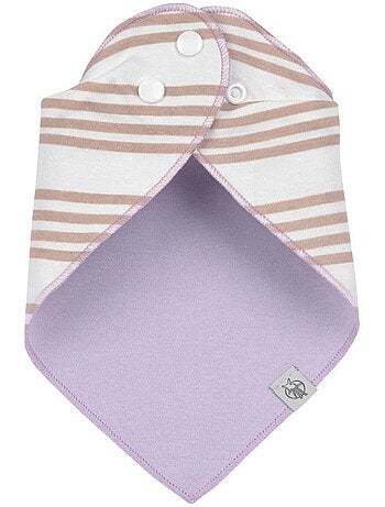 Lot de 2 Bavoirs Bandanas 0-24 mois Tiny Team Chat