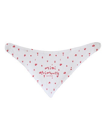 LOT DE 2 BAVOIRS BANDANAS ONDINE MAILLE
